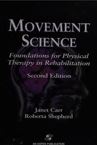 Movement Science: Foundations for Physical Therapy in Rehabilitation (2nd Edition) - Scanned Pdf with Ocr